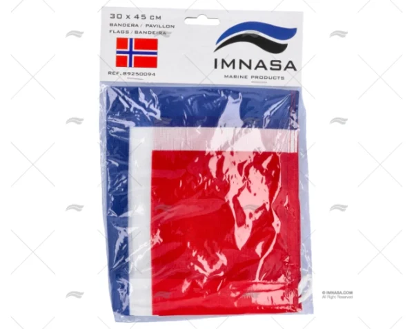 BANDERA NORUEGA 45x 30cm
