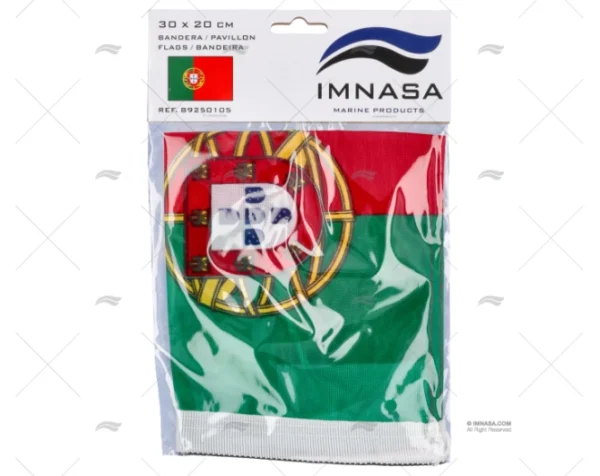 BANDERA PORTUGAL C/ES 30x 20cm