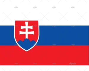BANDERA SLOVAKIA 45x 30cm ADRIA BANDIERE