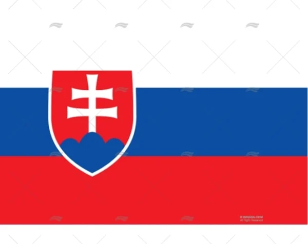 BANDERA SLOVAKIA 75x 50cm ADRIA BANDIERE