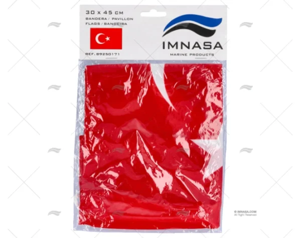 BANDERA TURQUIA 45x 30cm