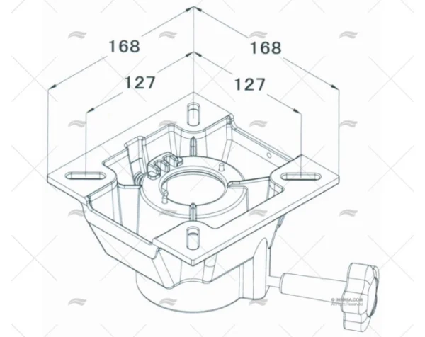BASE SILLA GIRATORIA T73