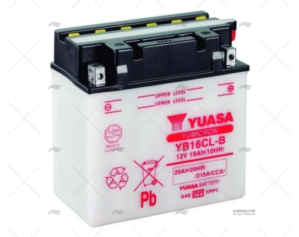BATERIA 16A ARR EXIDE JETYB16CL-B YUASA