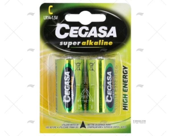 BATERIA PILA C 1,5v/2Ud.