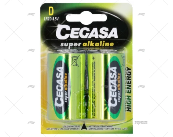 BATERIA PILA D 1,5v/2Ud.