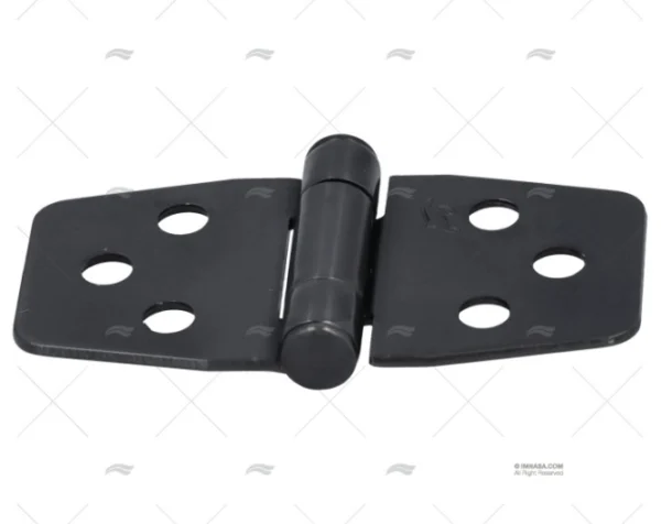 BISAGRA C/TAPA 39x78mm SS 316 NEGRO BRIL MARINE TOWN