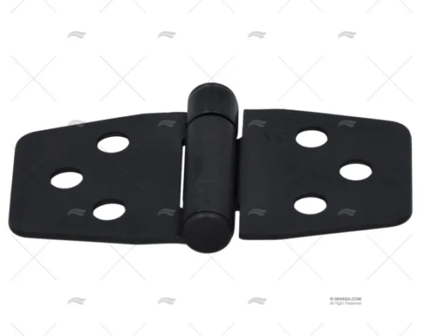 BISAGRA C/TAPA NEGRA DOWN 39.6X78mmSS316 MARINE TOWN