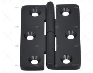 BISAGRA NEGRA 76.5x50mm INOX 316 MARINE TOWN