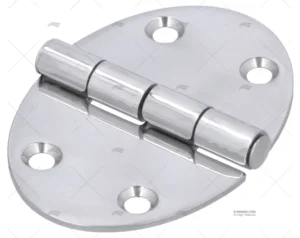 BISAGRA OVALADA INOX 78x56mm