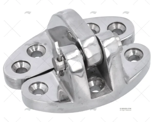 BISAGRA PUERTA 75x60mm FUNDICION INOX