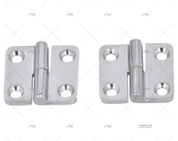 BISAGRA RIGHT UP 37 X 37mm INOX 316 (2U) MARINE TOWN