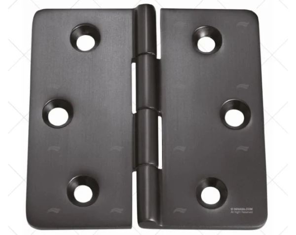 BISAGRA UP 77x76.2mm SS 316 NEGRO M MARINE TOWN