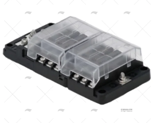 BLOQUE DE FUSIBLES 12 CIRCUITOS GND EGIS