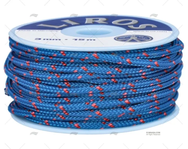 BOBINA MAGIC SPEED AZUL 3mm 15m LIROS