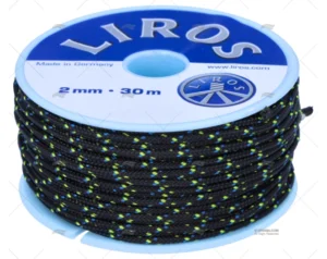 BOBINA MAGIC SPEED NEGRA 2mm 30m LIROS