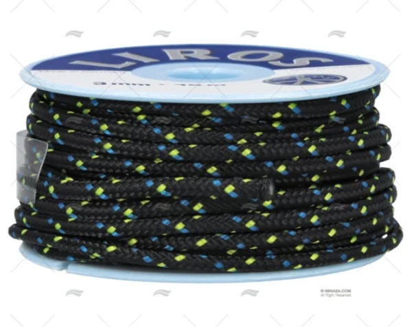 BOBINA MAGIC SPEED NEGRA 3mm 15m LIROS