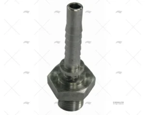 BOCA TUBO MACHO GAS T5/16 - F3/8 INOX