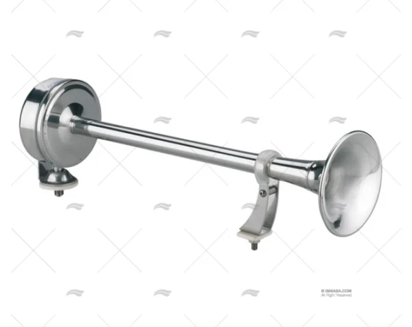 BOCINA 12V ACUSTICA 112DB CROMADA MARCO