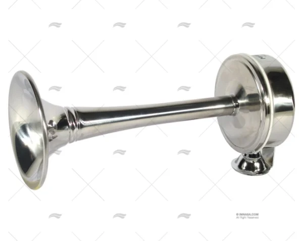 BOCINA 12V ACUSTICA 114DB CROMADA MARCO