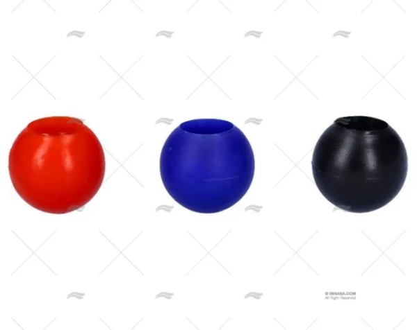 BOLA STOP NYLON NEGRA 6mm