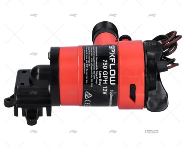 BOMBA ACHIQUE 12V 3000L/H SPX LOW B JOHNSON - SPX