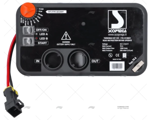 BOMBA AIRE 12V FLUSH TURBO MAX BRAVO