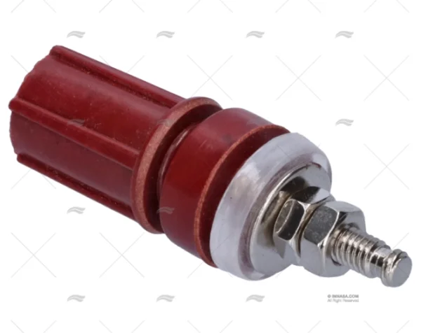 BORNE LATON ROJO 4mm