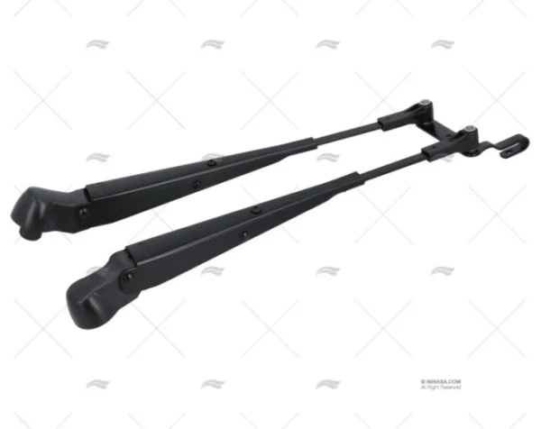 BRAZO PARALELOGRAMO 340-420 INOX NEGRO D