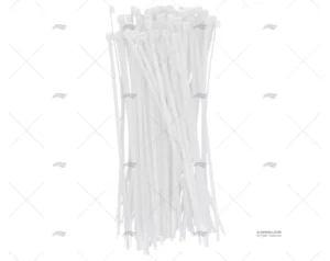 BRIDA NYLON 3,6x200 BLANCA 100 UNIDADES NORMA