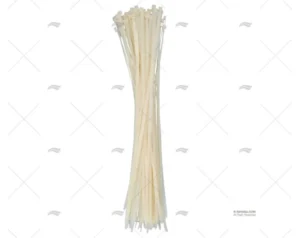 BRIDA NYLON 9x780 BLANCA 100 UNIDADES NORMA