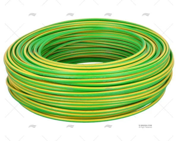 CABLE H05V/H07V 25 AMARI-VERDE 100m