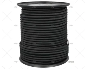 CABO ELASTICO 10mm NEGRO 100m