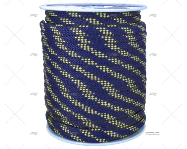 CABO HANDY ELASTIC 18mm NAVY/AMAR. 100m LIROS