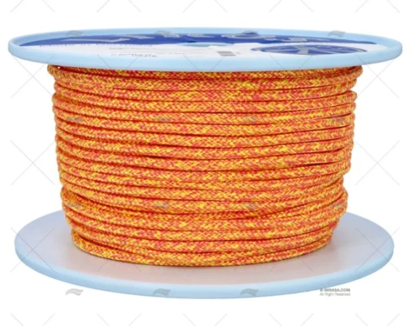 CABO MAGIC SPORT 6mm AMA. NEON-ROSA 100m LIROS