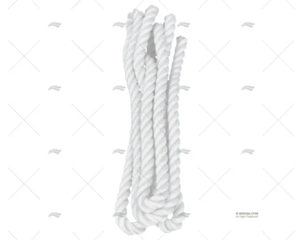 CABO P/DEFENSA BLANCO 12 mm 2,3m C/GAZA MEYER