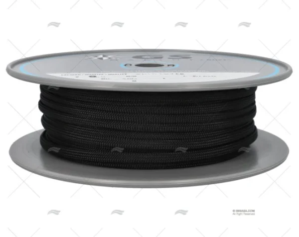 CABO P/DEFENSA NEGRO 08mm 100m