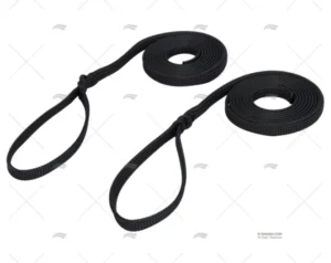 CABO P/DEFENSA NEGRO 8 mm 2 m PLANO