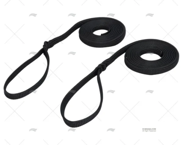 CABO P/DEFENSA NEGRO 8 mm 2 m PLANO