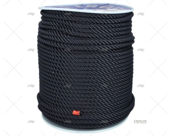 CABO POLYESTER 12mm NAVY 200m LIROS