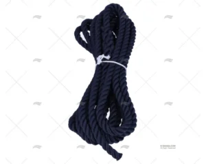 CABO POLYESTER 12mm NAVY C/GAZA 1x6m LIROS