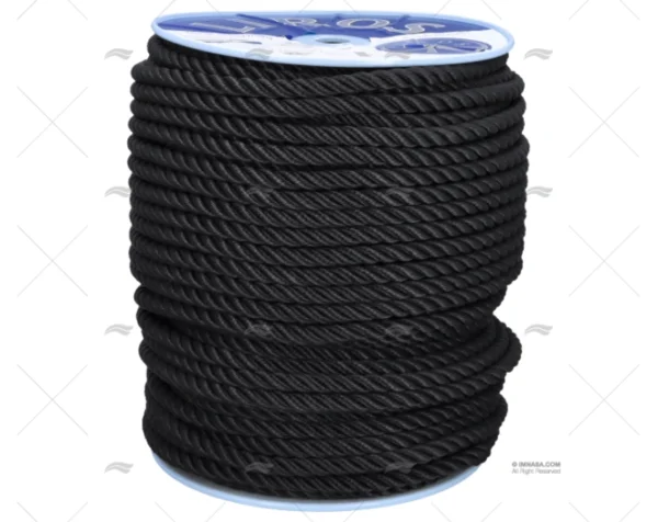 CABO POLYESTER 14mm NEGRO 150m LIROS