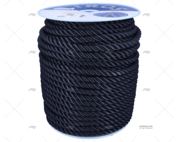 CABO POLYESTER 16mm NAVY 100m LIROS