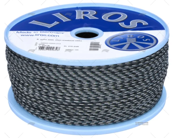 CABO REGATTA 2000 2 mm AZUL/BLANC 250m LIROS