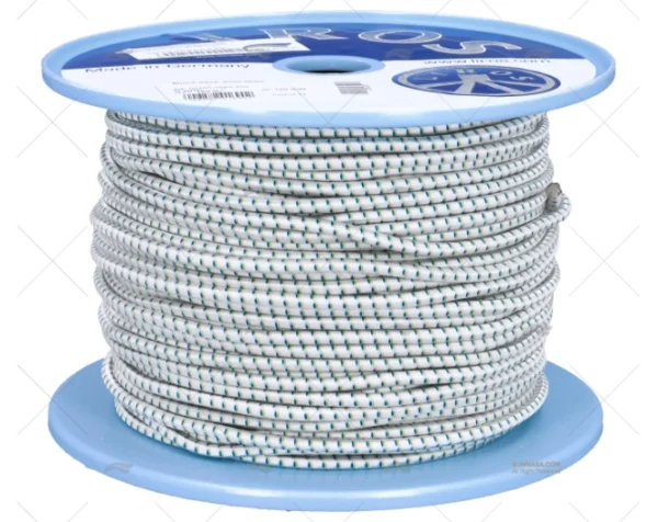 CABO SHOCK CORD 05mm BLANCO 100m