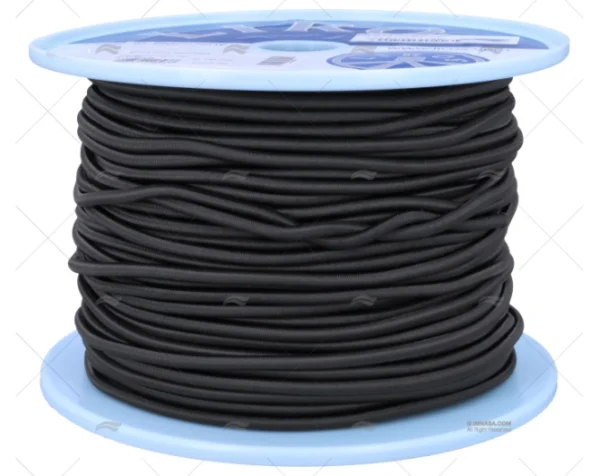 CABO SHOCK CORD 05mm NEGRO 100m