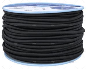 CABO SHOCK CORD 10mm NEGRO 100m