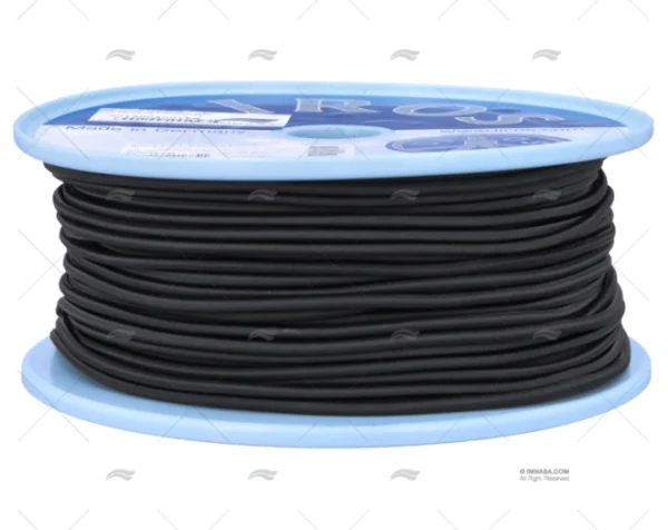 CABO SHOCK CORD 04mm NEGRO 100m