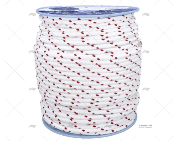CABO STANDARD 10mm BLANCO/ROJO 200m LIROS