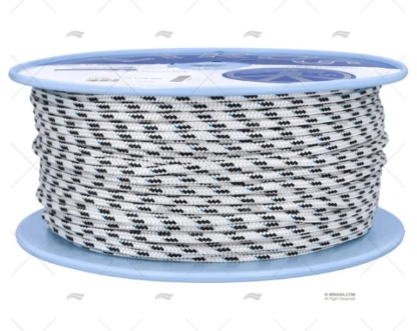 CABO TOP-CRUISING 06mm BLANCO/NEGRO 200m LIROS