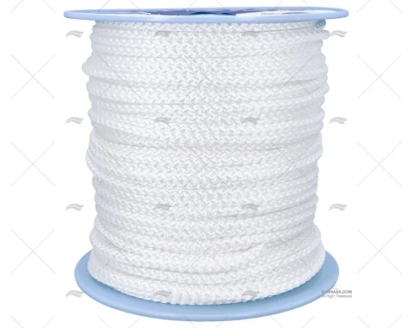 CABO TRENZADO POLIPROP. 10mm BLANCO 200m LIROS